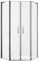 Душевое ограждение Pandora PNT-TD 90x90, стекло прозрач., БЕЗ поддона, профиль хром XX