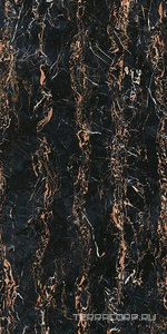 Керамогранит Ariostea Ultra Marmi Porte D'or Lucidato (Shiny) 6 mm KL 150x300 Черный 