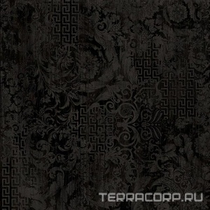 Керамогранит Versace Eterno  Carbon Patchwork 80x80 Черный 