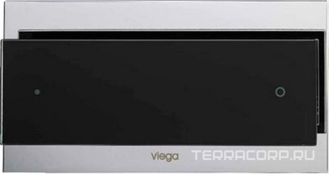 Клавиша Visign for More 102 Viega (8353,1) (стекло/черн.) Viega T5 597047