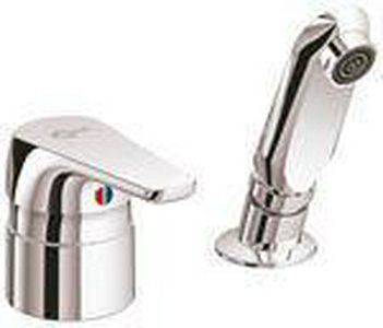 Смеситель для парикмехерской мойки, с ручной душевой лейкой, (цв.хром), CeraSprint ZZ Ideal Standard Cerasprint New A5727AA