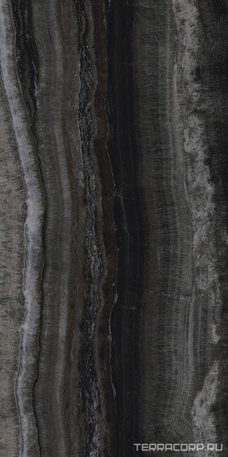 Керамогранит Cerim Onyx Shadow Lucido 60x120 Черный, фото 3
