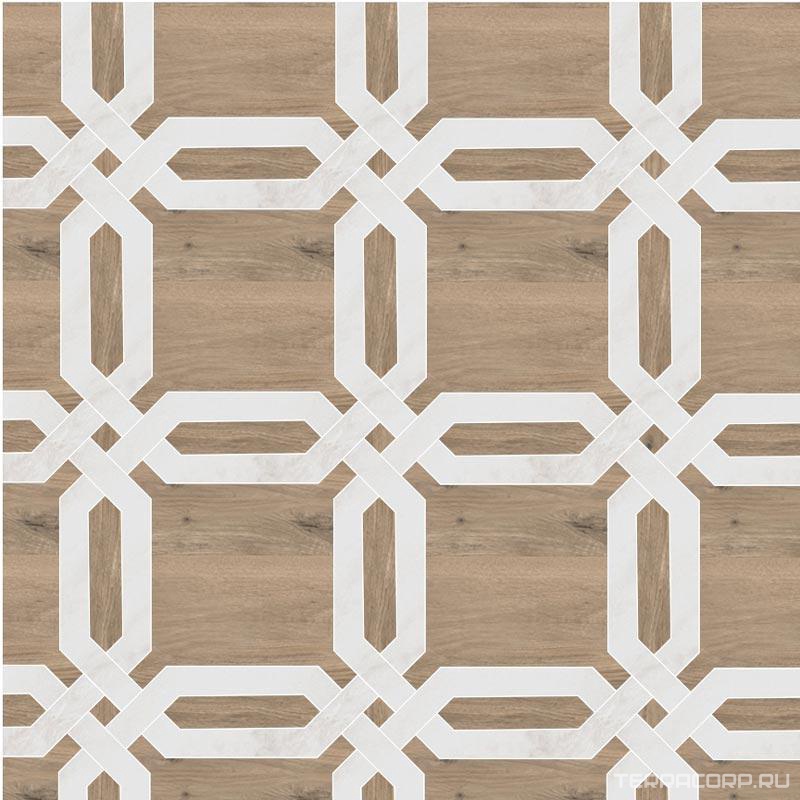 Мозаика Kerama Marazzi Сальветти Модульное панно Oktavian (n056285, n046649) 39,9х39,8 Комбинированный, фото 4