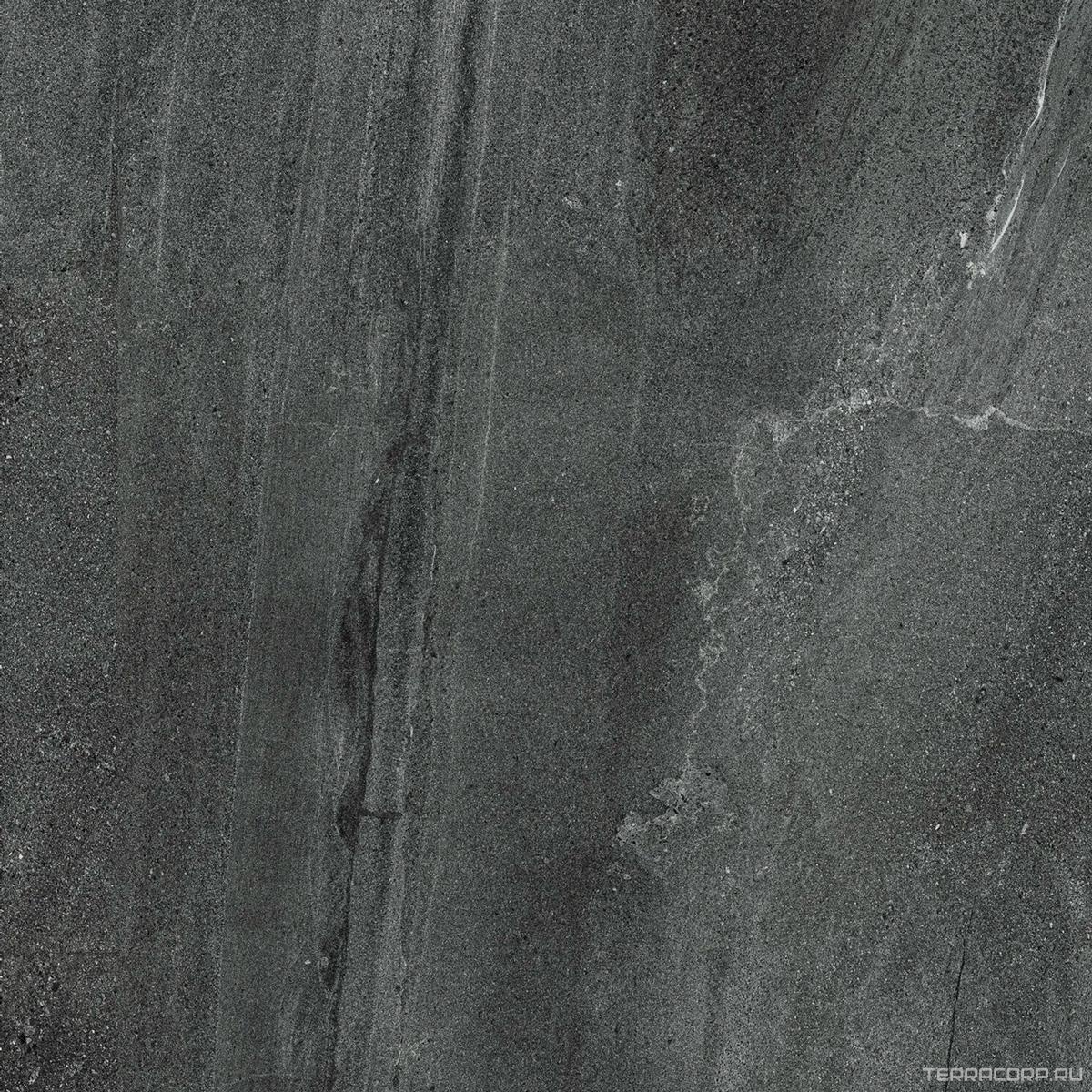 Керамогранит Ariostea Ultra Pietre Basaltina Antracite Prelucidato (Soft) 100x100 Черный, фото 4