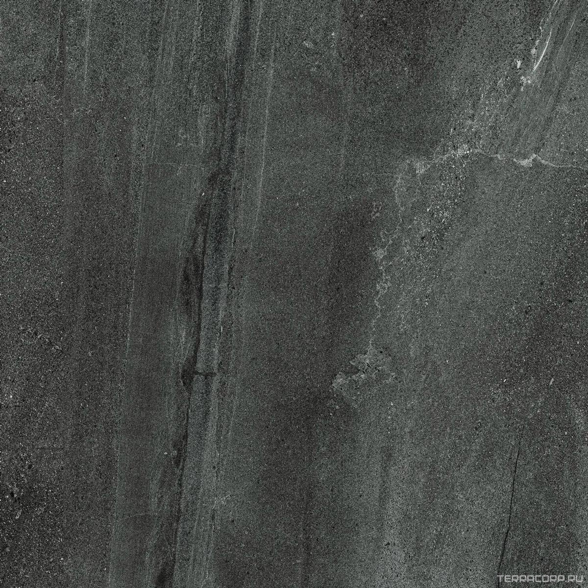 Керамогранит Ariostea Ultra Pietre Basaltina Antracite Prelucidato (Soft) 100x100 Черный, фото 6