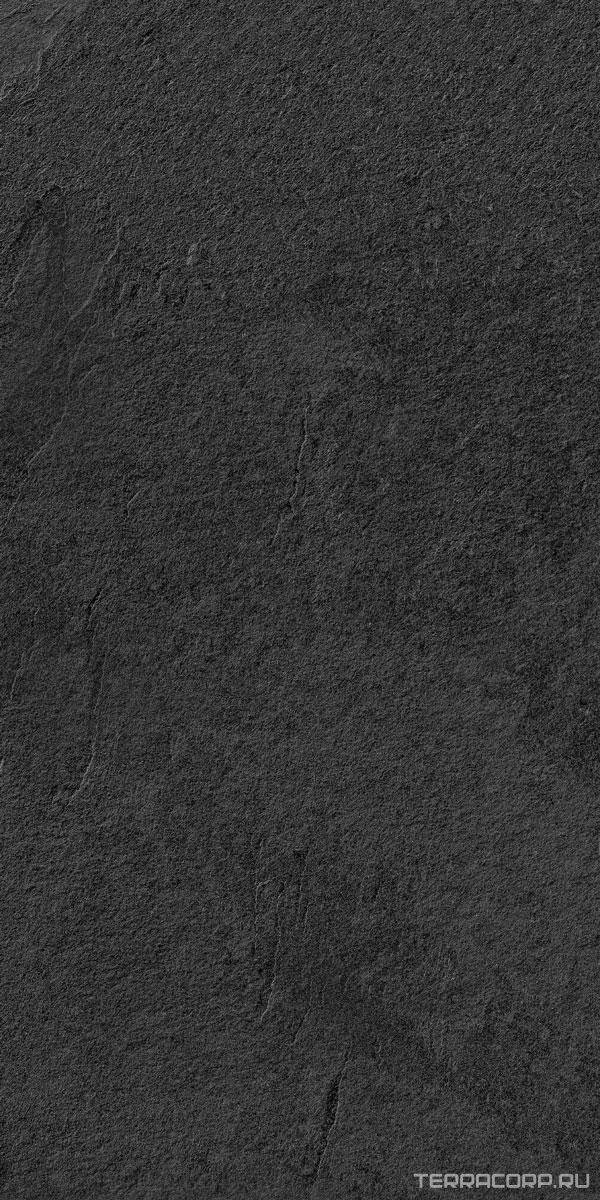 Керамогранит Lea Ceramiche Waterfall Dark Flow L2 grip rett 45x90 Черный, фото 5