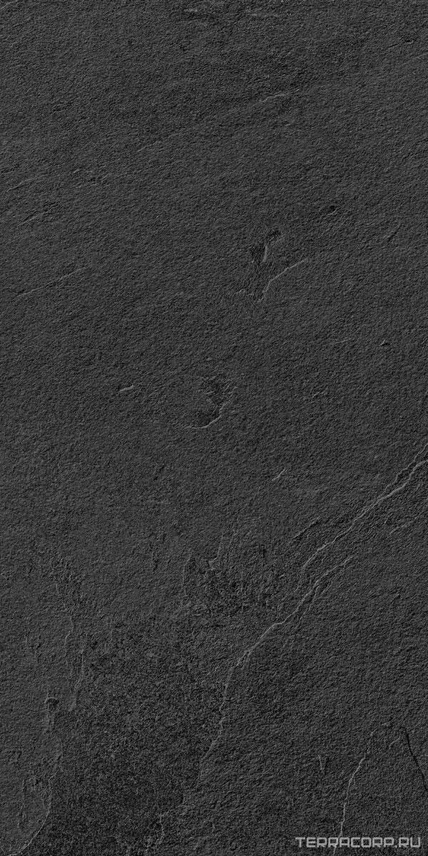 Керамогранит Lea Ceramiche Waterfall Dark Flow L2 grip rett 45x90 Черный, фото 4