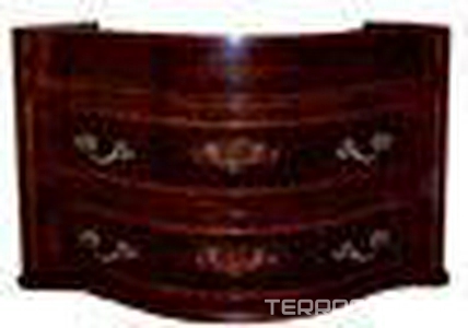 Тумба подвесная 103х54хh62см, (под раковину), с двумя выдв. ящиками, (цв.Noce, ручки 4шт. цв.бронза), крепёж в комп.,  ZZ TW Collection Armony 7224/S Noce