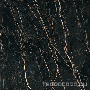 Керамогранит Florim Magnum Prexious of REX Thunder Night Glossy 120x120 Черный 