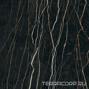Керамогранит Florim Magnum Prexious of REX Thunder Night Glossy 120x120 Черный 