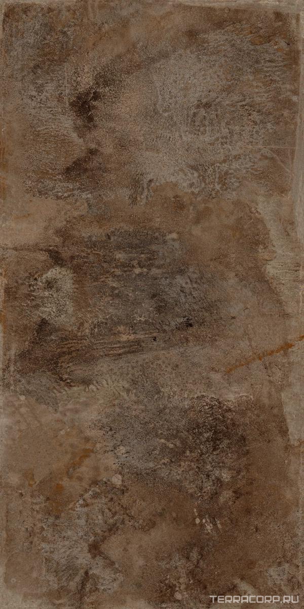 Керамогранит Ariostea Ultra Metal Metal Brown Zinc Prelucidato (Soft) 6 mm 100x300 Коричневый, фото 7