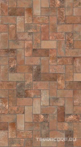 Керамогранит Dado Ceramica Tavellone Vecchia Firenze IN 15,3x31 Коричневый 