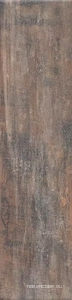 Керамогранит Kerama Marazzi Браш Вуд  коричневый темный 9.9x40.2 Коричневый 
