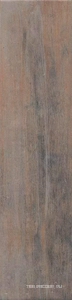 Керамогранит Kerama Marazzi Браш Вуд  коричневый темный 9.9x40.2 Коричневый 