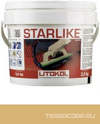 Затирка Starlike NEUTRO C 340 нейтральн. 2,5 кг. ZZ