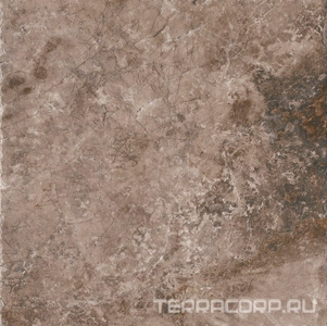 Керамогранит Kirovit  Керамогранит Volcano коричневые темные граниль 450х450х8мм Коричневый 