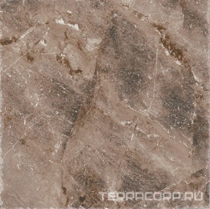 Керамогранит Kirovit  Керамогранит Volcano коричневые темные граниль 450х450х8мм Коричневый 