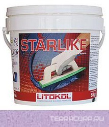 Затирка Starlike LILLA C. 380 сиреневый 5 кг. ZZ