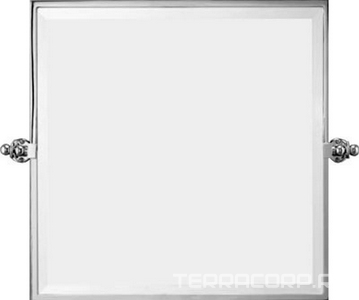 Зеркало 51х51см, настенное, квадр., горизонтально вращающееся, (хром)  ZZ Devon & Devon First class DD33110CR