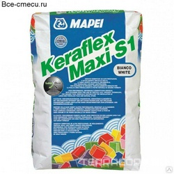 KERAFLEX MAXI S1 WHITE эластичный клей на цементной основе (25кг)