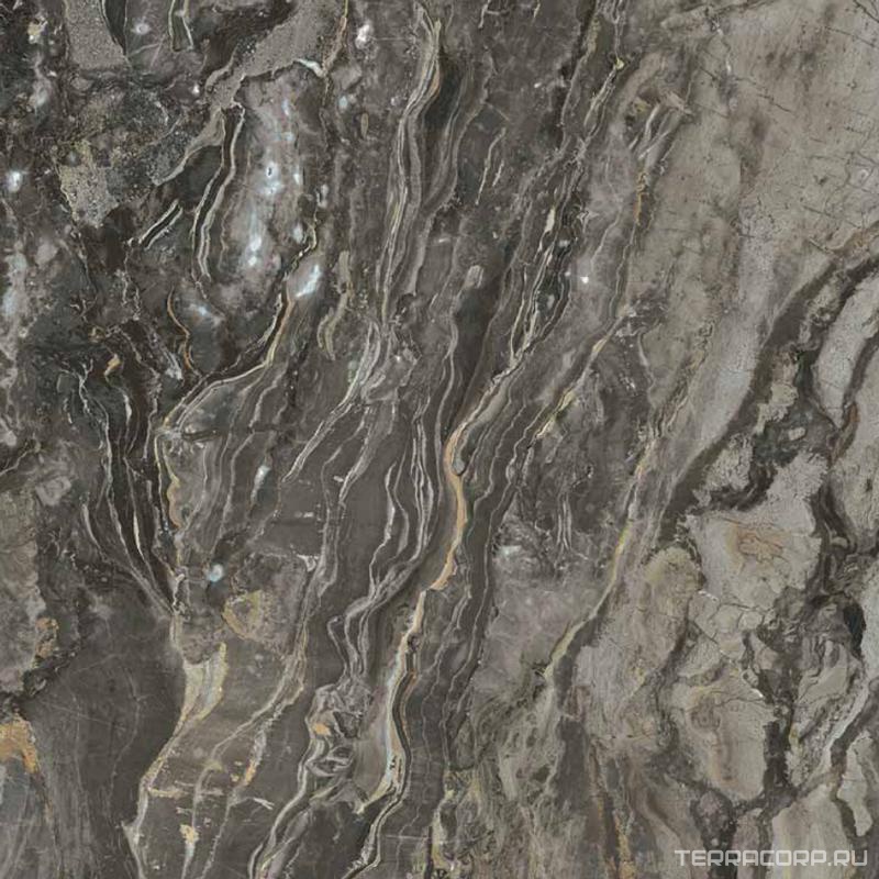Керамогранит REX Prexious of REX Dream Arabesque Glossy 80x80 Коричневый, фото 3