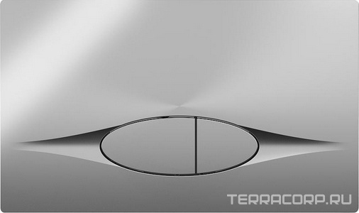 Клавиша двойного смыва для инсталляции, цвет хром Jacob Delafon Универсал E29027-CP