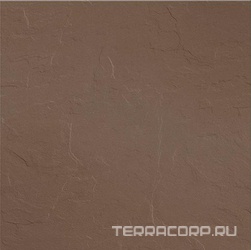 Грес Уральский UF006 шоколад моноколор рельеф |60x60