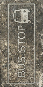 Керамогранит CIR New York Road Signs Mix Broadway  10x20 Коричневый 