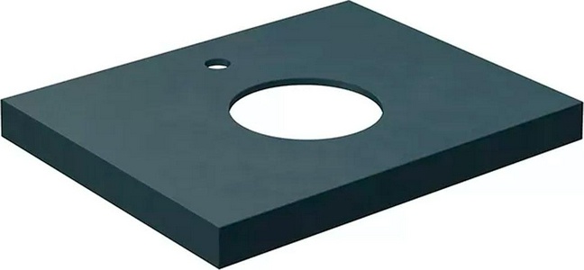 Cтолешница из плитки Canaletto "Про Чементо" 60x48 см, синий тёмный матовый ZZ Kerama Marazzi Plaza CN60.DD507320R