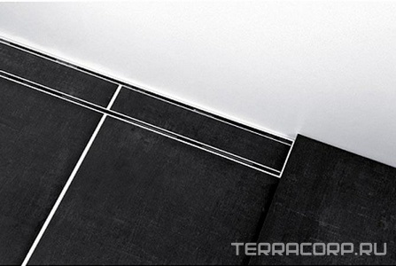 Основа под плитку для дренажного канала 800мм (нерж. сталь, прямая), Plate 2 ZZ Tece Tecedrainline 600872