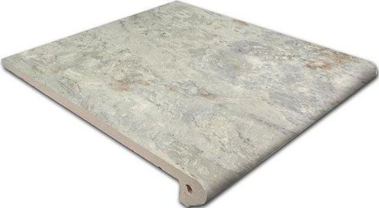 Ступени Gres de Aragon Itaca Peldano 30  Gris 29,3x33 Серый 