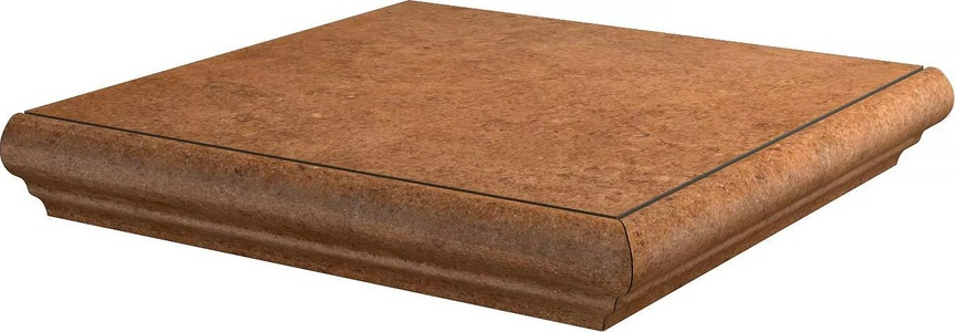 Ступени Kerama Marazzi Аллея Ступень угловая  беж 30x30 Бежевый 