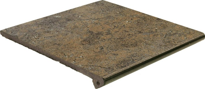 Ступени Exagres Metalica Peldano Fiorentino  Purple 33x33 Коричневый 