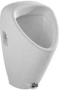 Писсуар с автоматическим смыванием  Antivandal, работает от сети (БЕЗ трансформатора), с сифоном, крепежем ZZ Jika Golem 430700004831