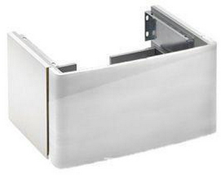 Тумба под раковину 700хh360х490мм, подвесная с выдв.ящиком, (цв. корпус белый лак, фронт белый лак) Elegance New ZZ