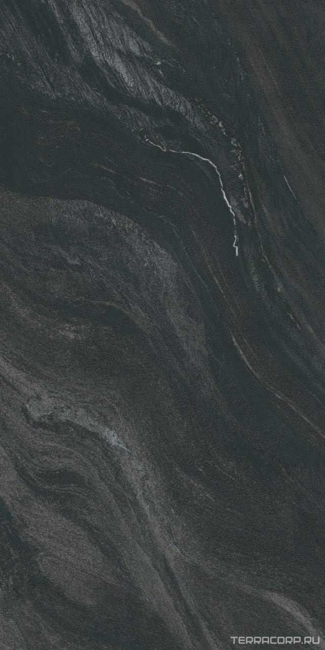 Керамогранит Atlas Concorde Italy Marvel Diva Black Tempest Velvet 60x120 Черный, фото 7