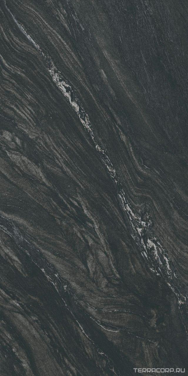 Керамогранит Atlas Concorde Italy Marvel Diva Black Tempest Velvet 60x120 Черный, фото 5
