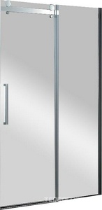 Дверь в нишу 1200хh1950мм, "Правая", сдвижная дверь СЛЕВА, вход 480мм, (стекло прозр. 8мм, фурнит. цв.хром),  XX Cezares Stylus STYLUS-BF-1-120-C-Cr-R