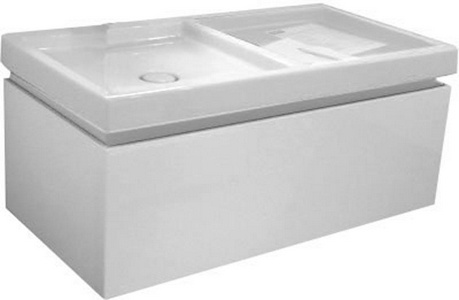 Шкаф под раковину 108,5х41х55,5 см, один выдвижной ящик,внутри белый матовый,Starck Х ZZ Duravit Starck X 6298/L