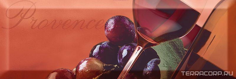Керамическая плитка Absolut Keramika Monocolor 10x30 Decor Wine 05 B 10x30 Комбинированный, фото 3