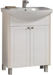 Тумба Альпина 596*720*310 цвет молочный дуб, без раковины ZZ