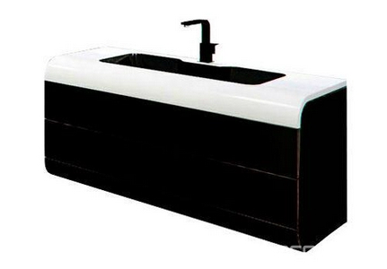 Тумба 100х42хh54см, подвесная, под раковину, (цв.),  ZZ La Beaute Yonne BY2