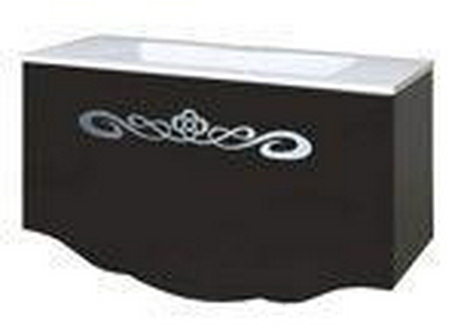 Тумба 100х44хh53см, подвесная, под раковину, (цв., ручка цв.хром),  ZZ La Beaute Cher B100C2