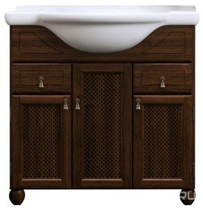 Тумба напольная  85, 870*890*510 мм, цвет нагал, БЕЗ раковины Дрея 85 или Америка 85 Opadiris Тибет 00-00002851