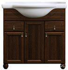 Тумба напольная  85, 870*890*510 мм, цвет нагал, БЕЗ раковины Дрея 85 или Америка 85 Opadiris Тибет 00-00002851