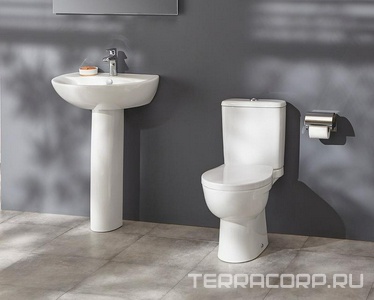 Быстросъемная крышка-сиденье  New с микролифтом, белая Jacob Delafon Patio E70021-00