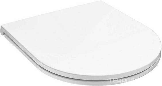 Крышка-сидение с микролифтом ультратонкое для унитаза , цвет белый AMPM Spirit C707857WH