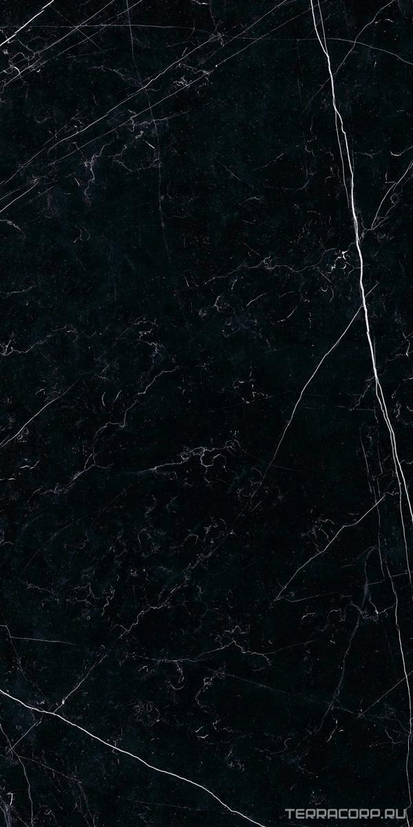 Керамогранит Ariostea Marmi Classici Nero Marquinia Luc 60x120 Черный, фото 6
