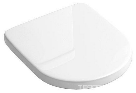 Сиденье для унитаза, с микролифтом, с функцией Quick Release, круглая модель, (цв. 01 белый),  ZZ Villeroy & Boch Architectura 98M9C101