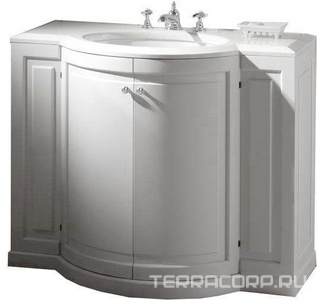 Тумба напольная 105хh85х67см (столешница Botticino Fiorito), цвет Offwhite,  ZZ Devon & Devon Clarence EFCLAROFBF